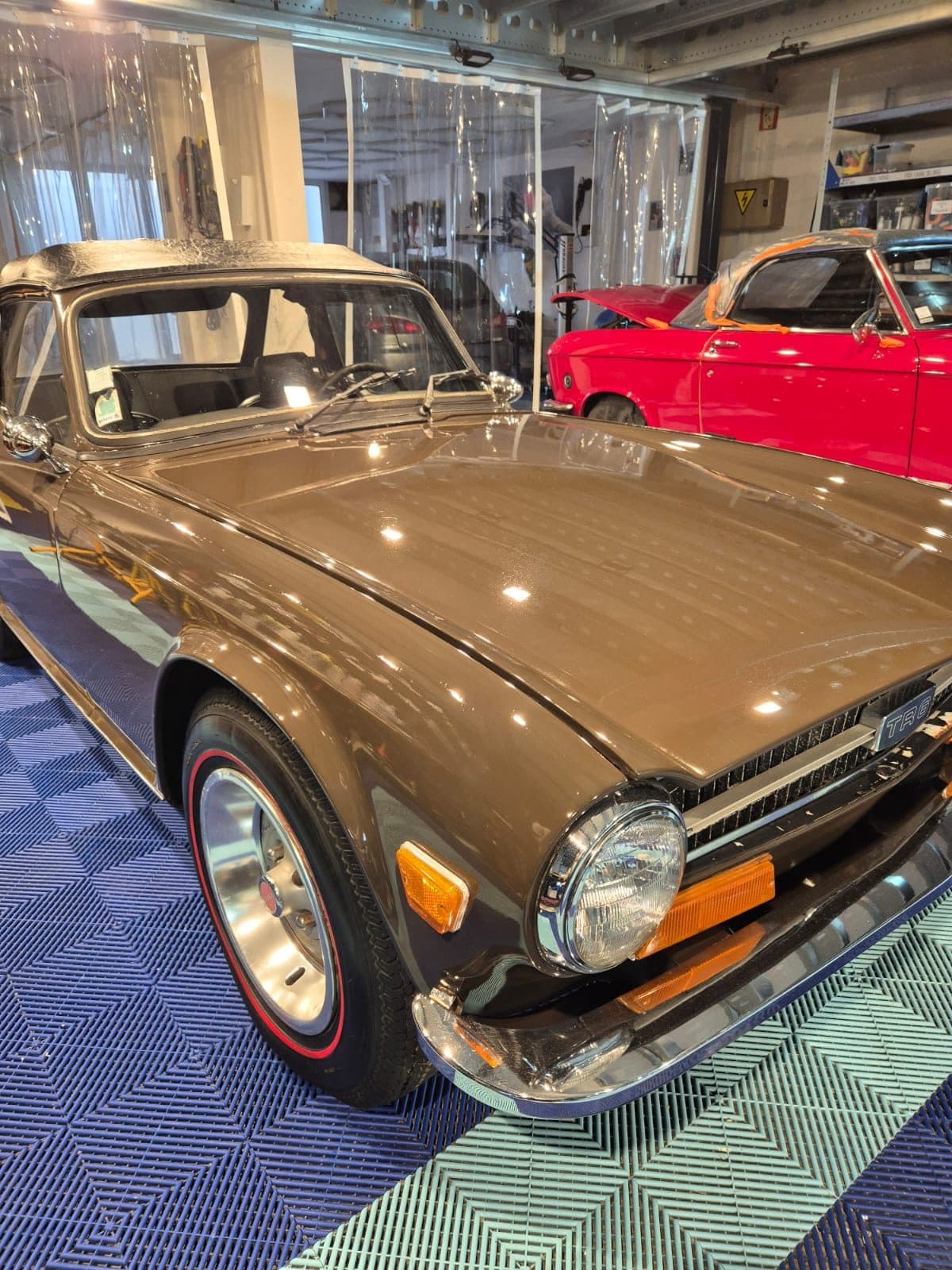 Après - Restauration Triumph TR6 - SB Detailing Fourmies