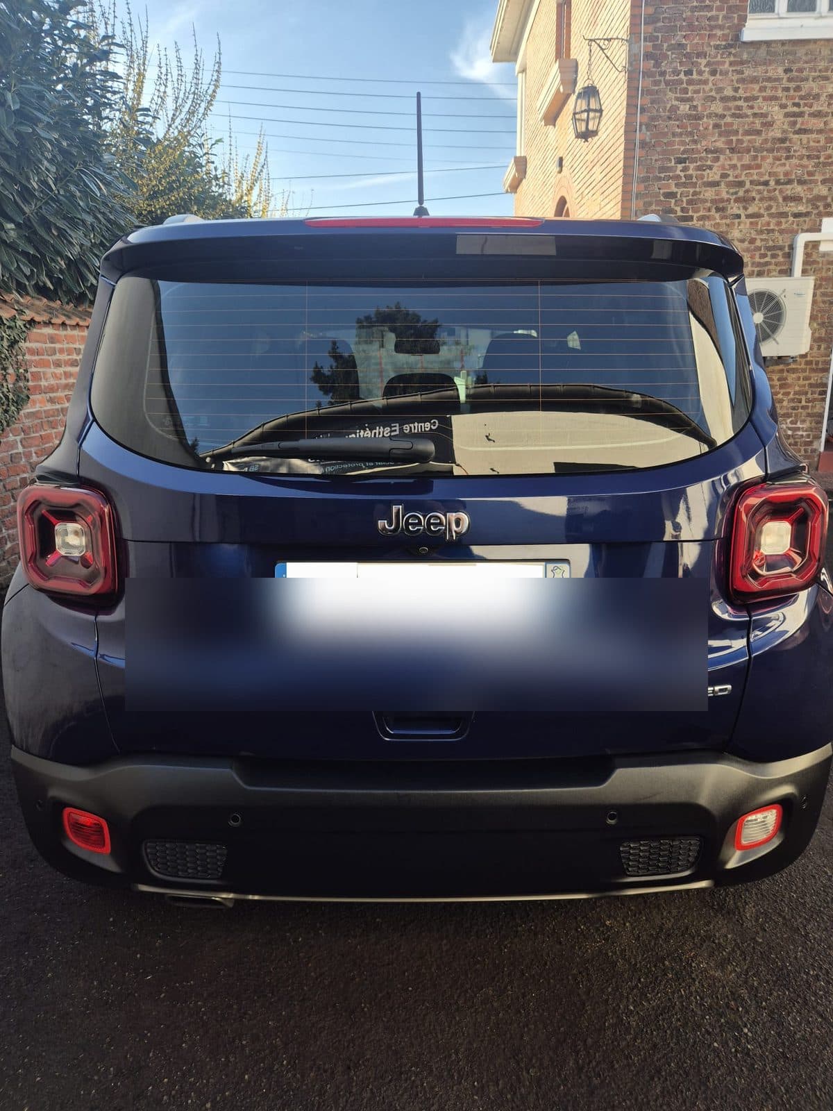 Après - Lavage extérieur Jeep Renegade